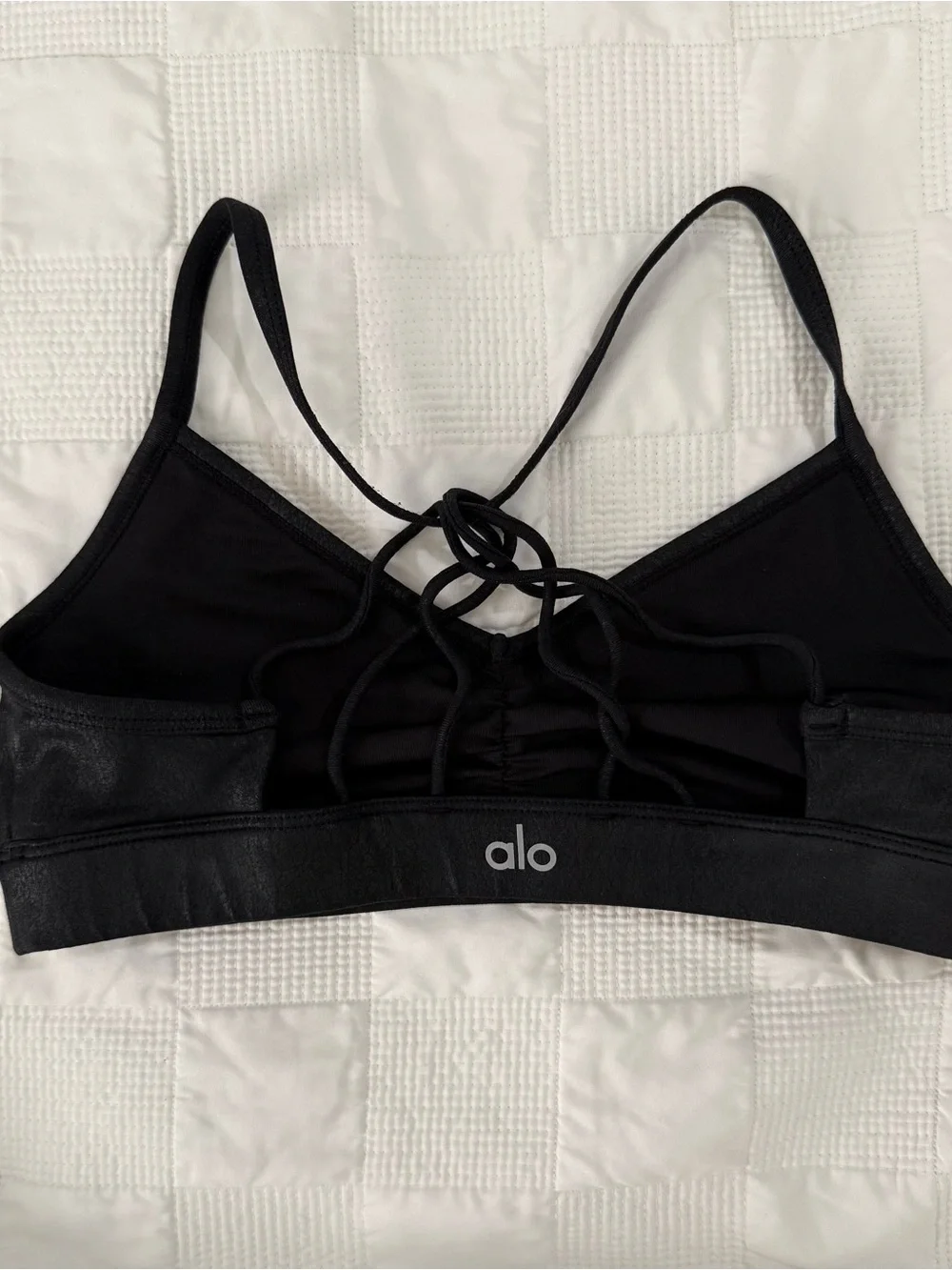 2 bras Alo Yoga Bra - Navy and Black Small